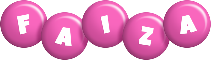 Faiza candy-pink logo