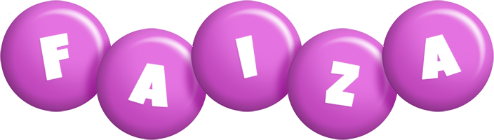 Faiza candy-purple logo