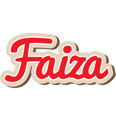 Faiza chocolate logo