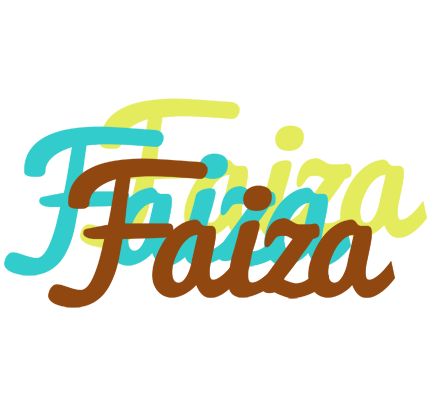 Faiza cupcake logo