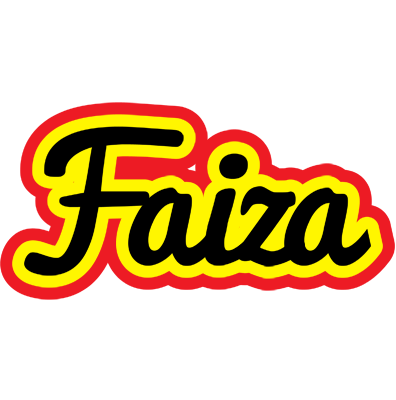 Faiza flaming logo