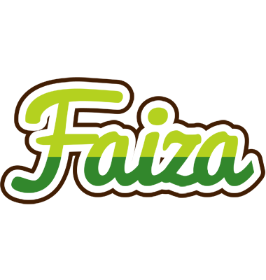 Faiza golfing logo
