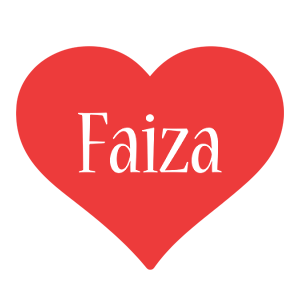 Faiza love logo