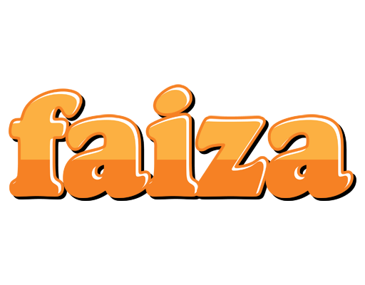 Faiza orange logo