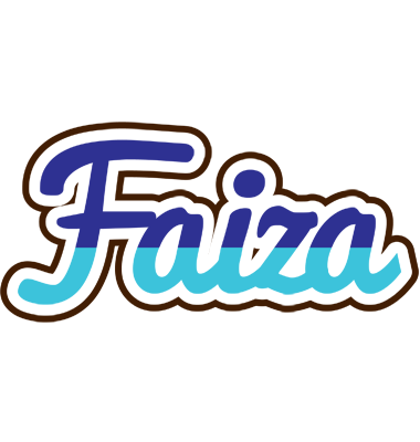 Faiza raining logo