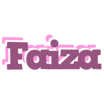 Faiza relaxing logo