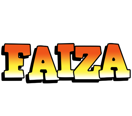 Faiza sunset logo