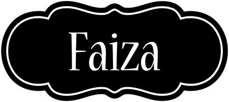 Faiza welcome logo