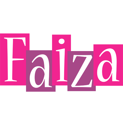 Faiza whine logo