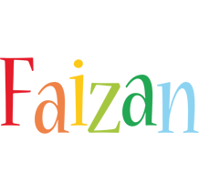 Faizan birthday logo