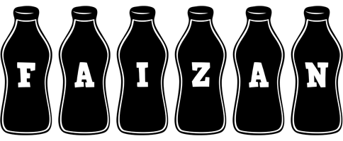 Faizan bottle logo