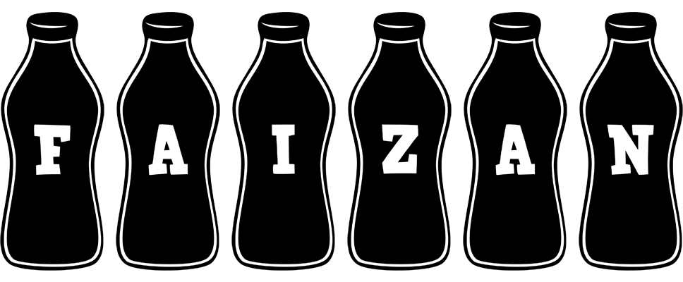 Faizan bottle logo