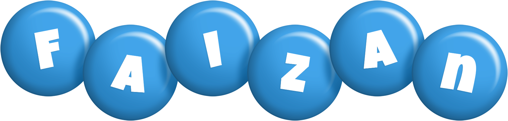 Faizan candy-blue logo