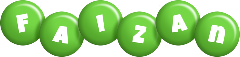 Faizan candy-green logo