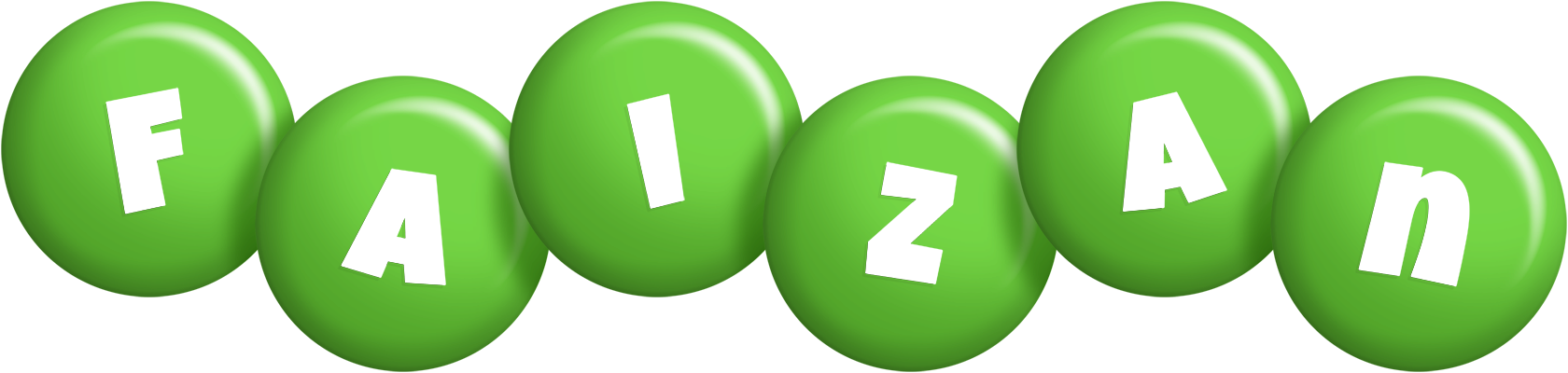 Faizan candy-green logo