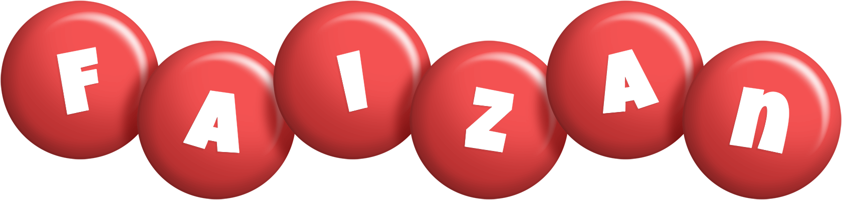 Faizan candy-red logo