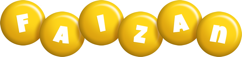Faizan candy-yellow logo