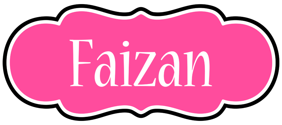 Faizan invitation logo