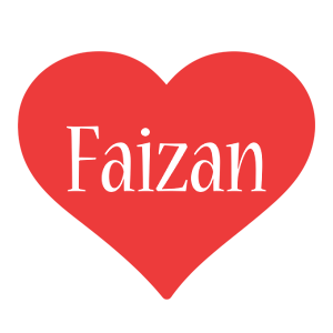 Faizan love logo