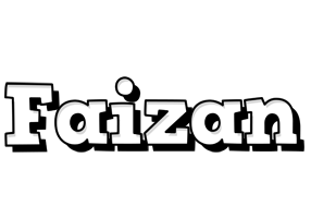 Faizan snowing logo