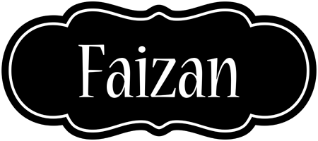 Faizan welcome logo