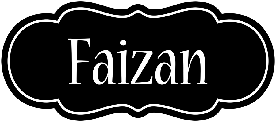 Faizan welcome logo