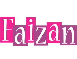 Faizan whine logo