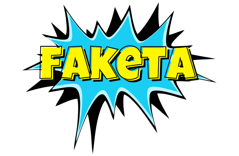 Faketa amazing logo