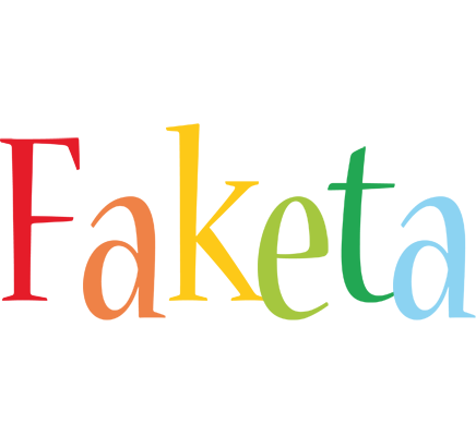 Faketa birthday logo
