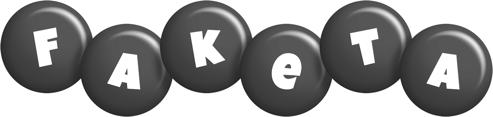 Faketa candy-black logo