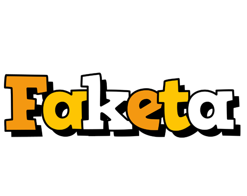 Faketa cartoon logo