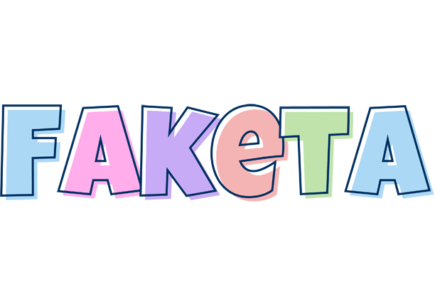 Faketa pastel logo
