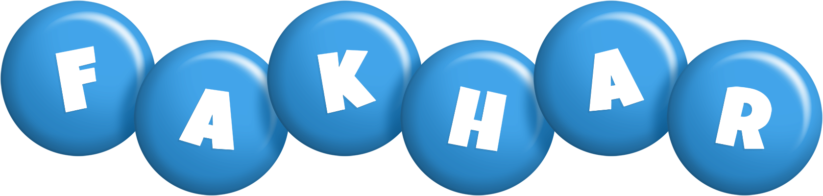 Fakhar candy-blue logo
