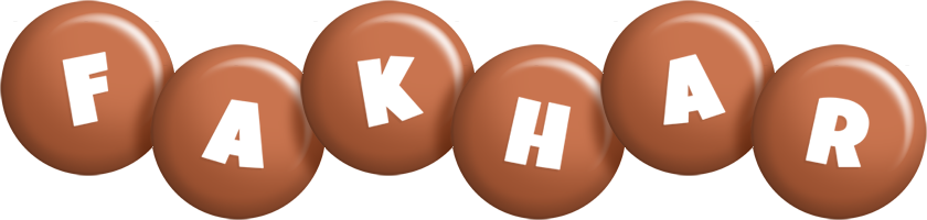 Fakhar candy-brown logo