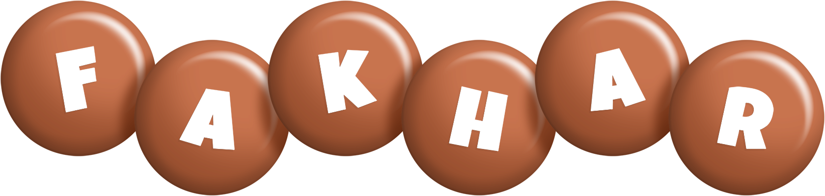 Fakhar candy-brown logo