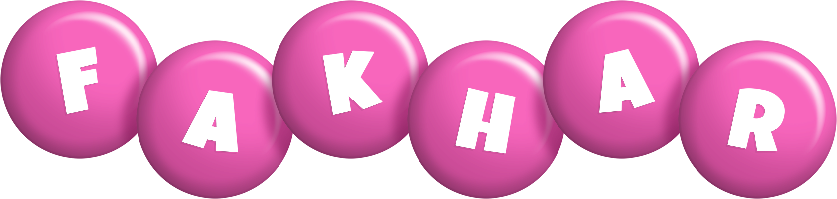 Fakhar candy-pink logo