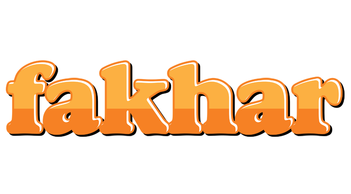 Fakhar orange logo