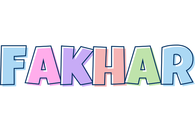 Fakhar pastel logo