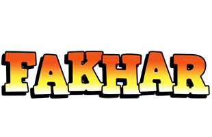 Fakhar sunset logo