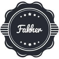 Fakher badge logo