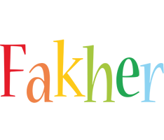 Fakher birthday logo