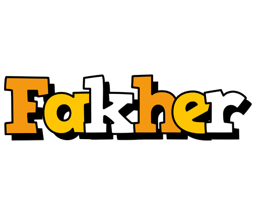 Fakher cartoon logo