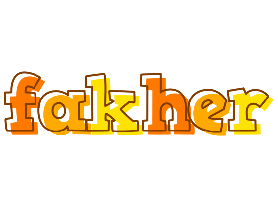Fakher desert logo