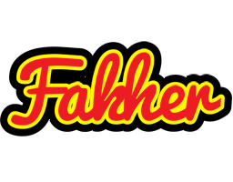 Fakher fireman logo