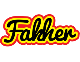 Fakher flaming logo