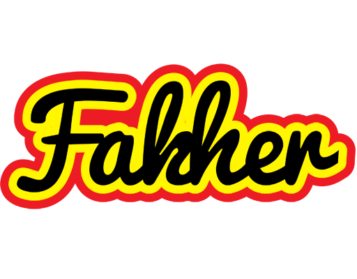 Fakher flaming logo