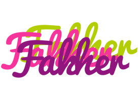 Fakher flowers logo