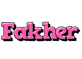 Fakher girlish logo