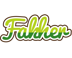 Fakher golfing logo