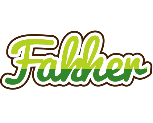 Fakher golfing logo